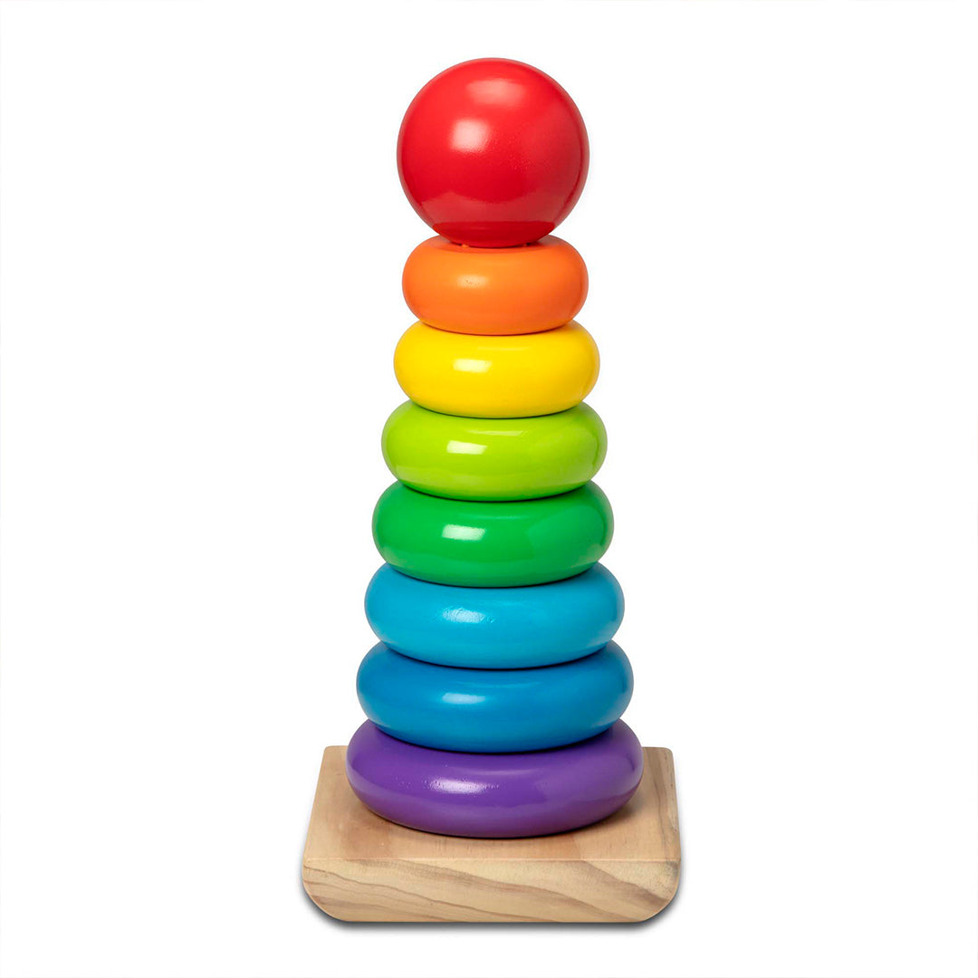 Buy Melissa & Doug Wooden Jumbo Stacker Classic | Yallatoys.com