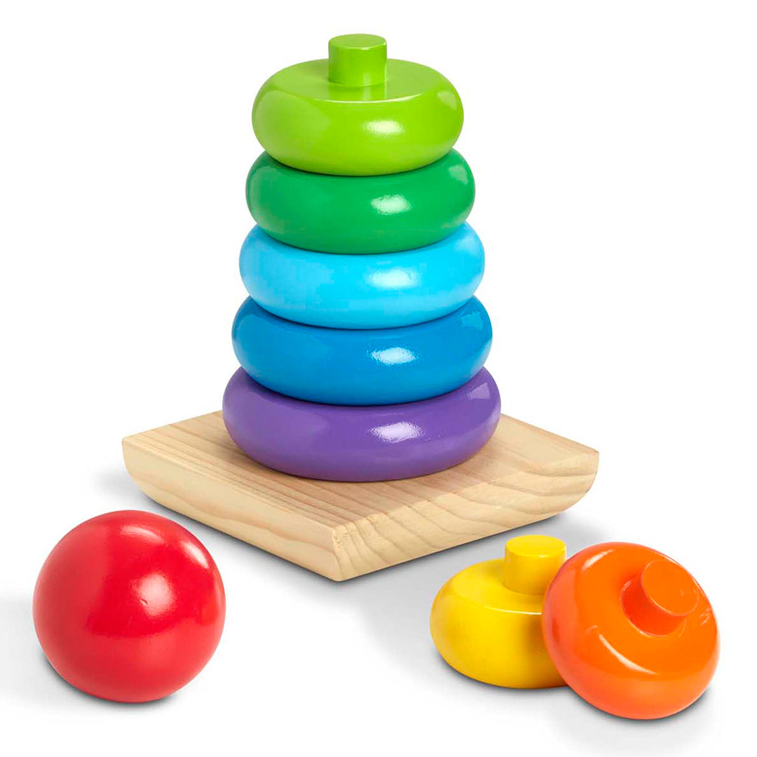 Buy Melissa & Doug Wooden Jumbo Stacker Classic | Yallatoys.com