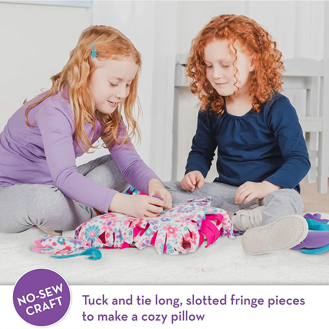 Buy Melissa & Doug Created by Me Flower Fleece Throw Pillow No-Sew Craft Kit | Yallatoys.com