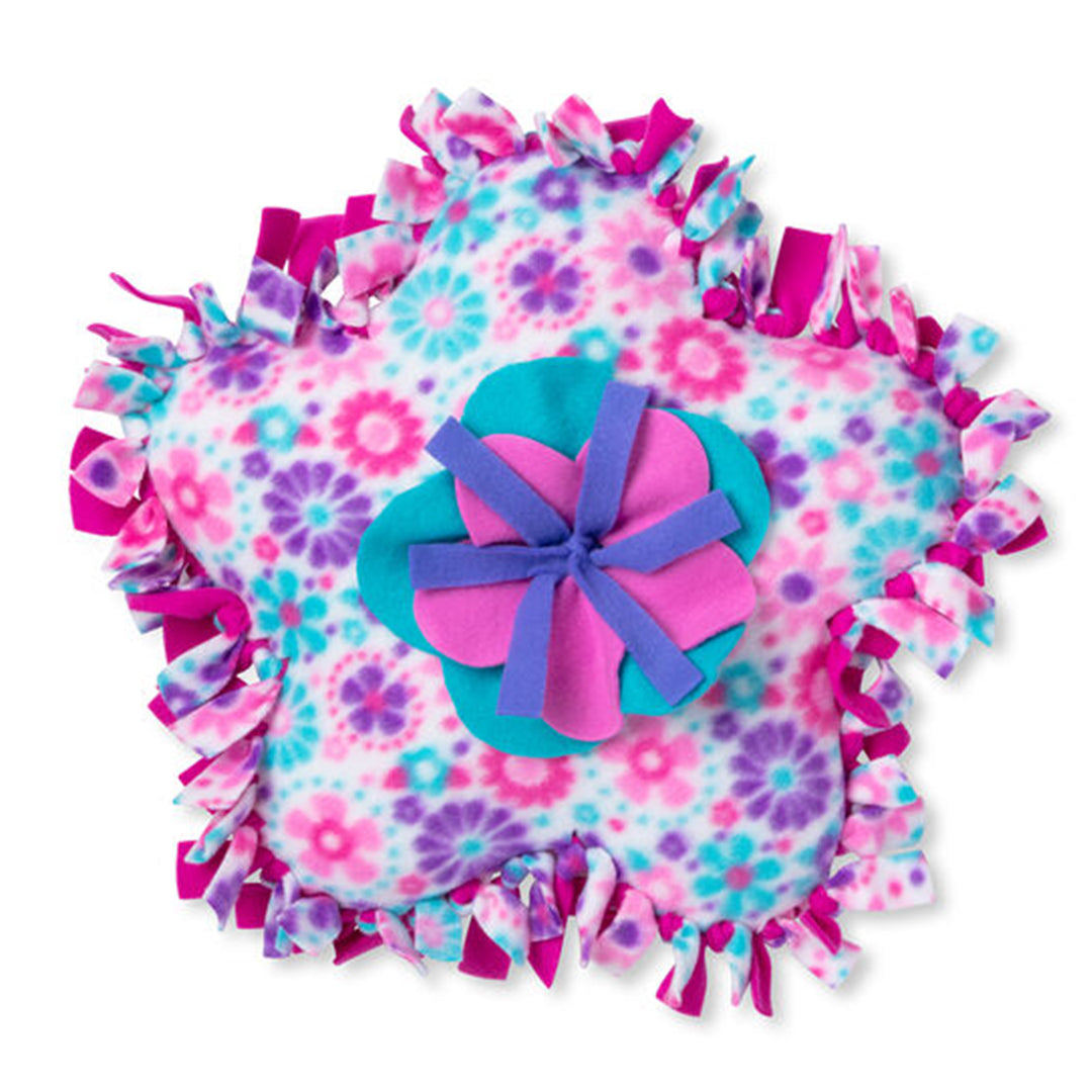 Buy Melissa & Doug Created by Me Flower Fleece Throw Pillow No-Sew Craft Kit | Yallatoys.com