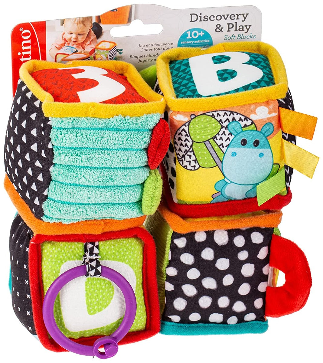 Infantino Discovery & Play Soft Block Infantino Yallatoys