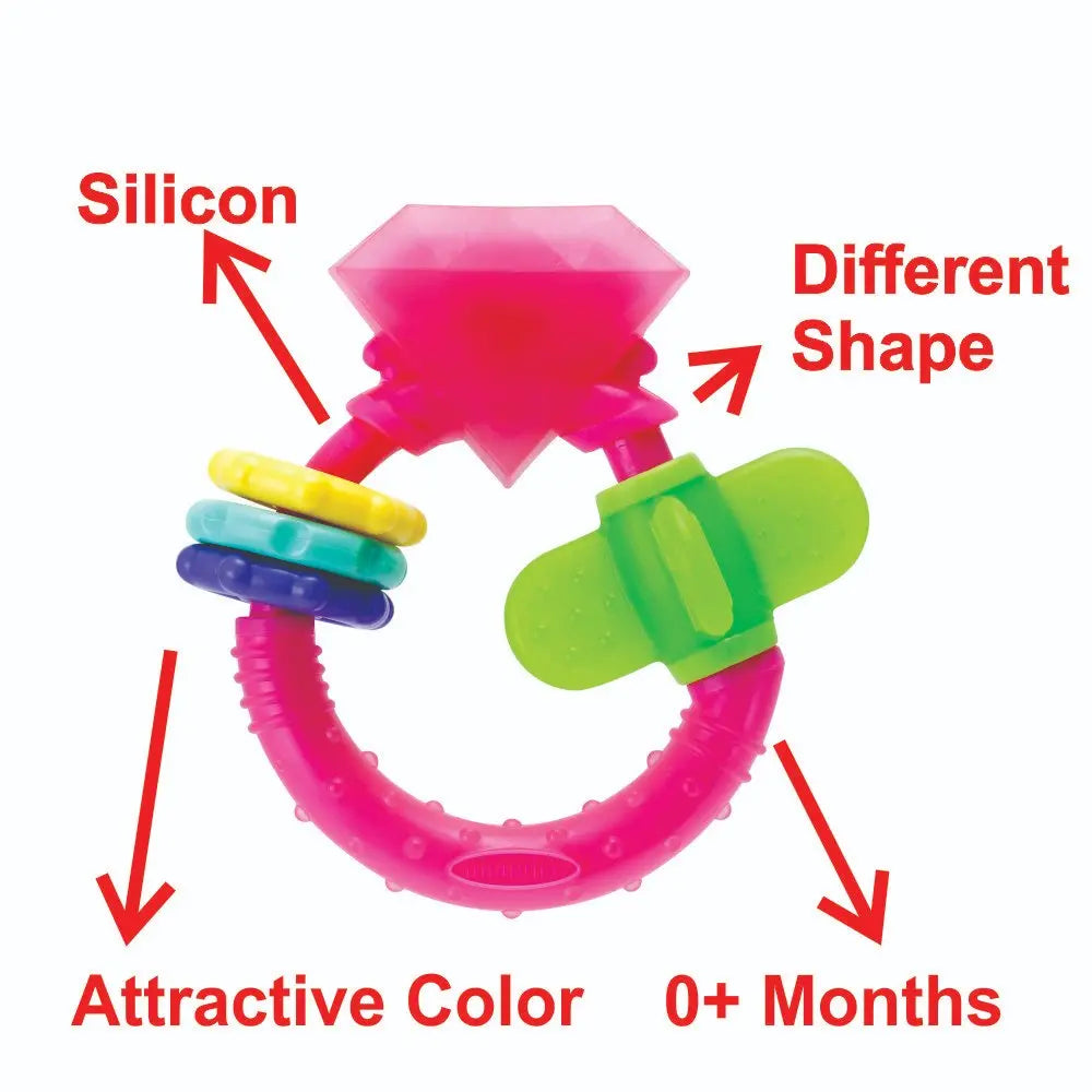 Infantino Chew & Play Ring Teether Infantino Yallatoys