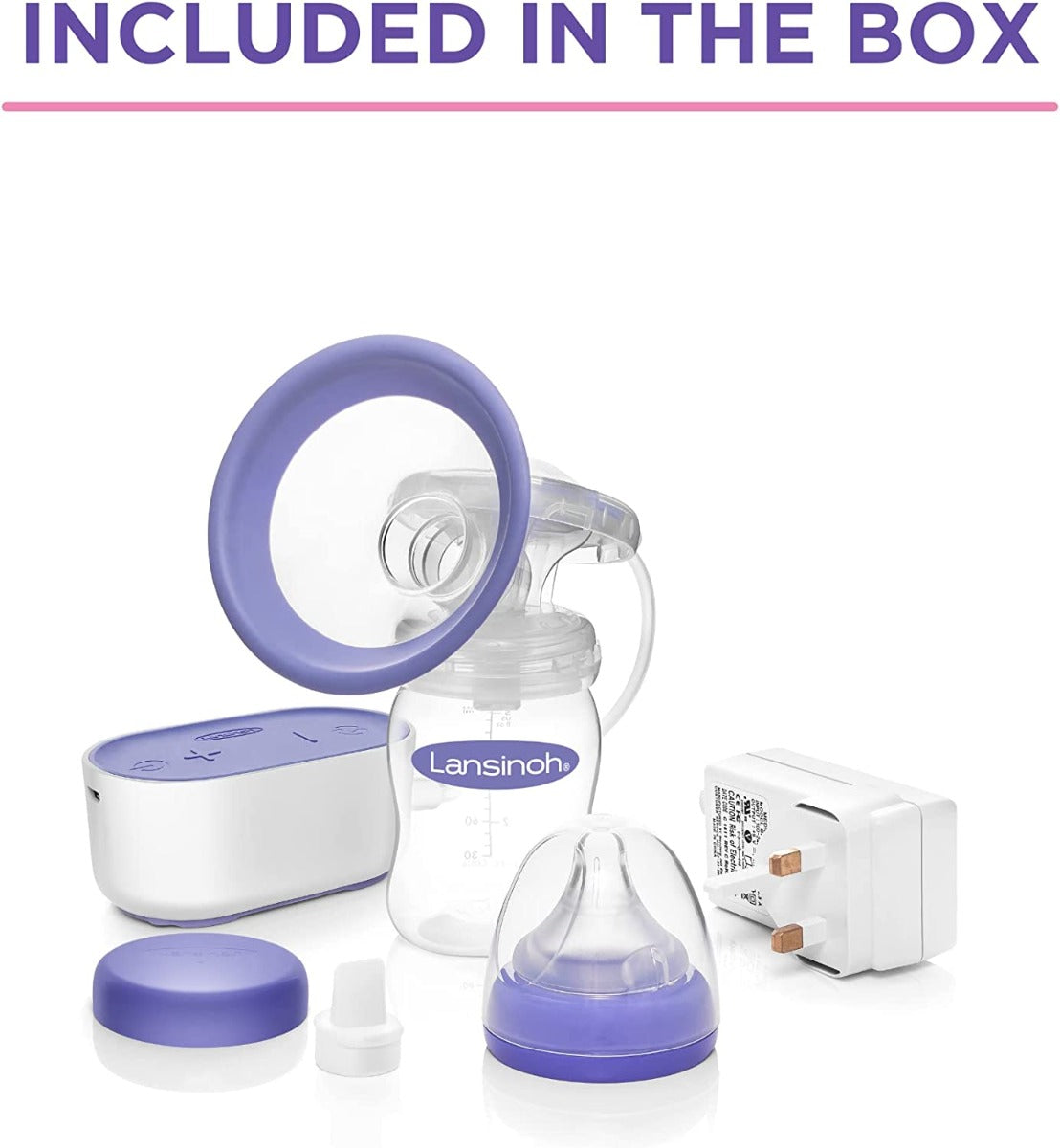 Lansinoh  Compact Single Electric Breast Pump Lansinoh Yallatoys