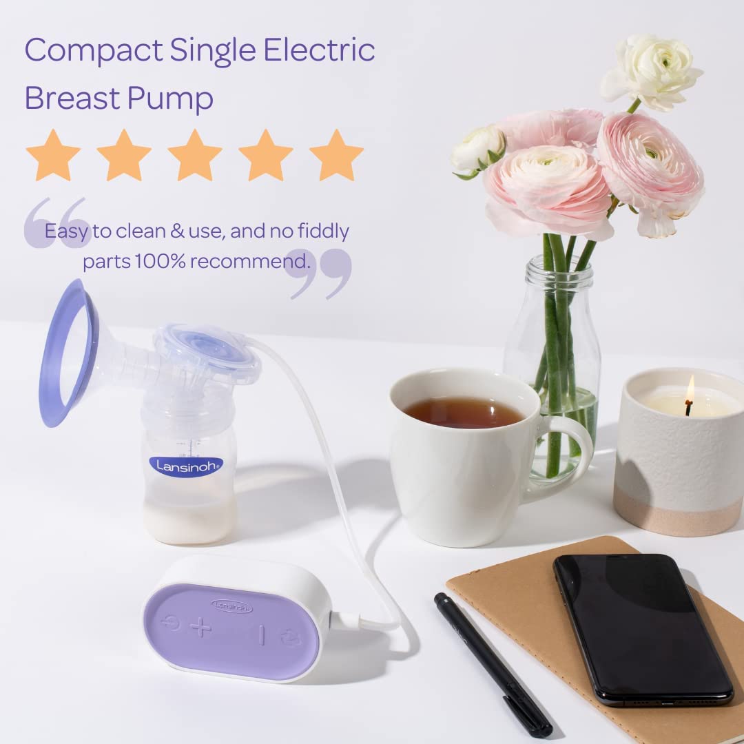 Lansinoh  Compact Single Electric Breast Pump Lansinoh Yallatoys