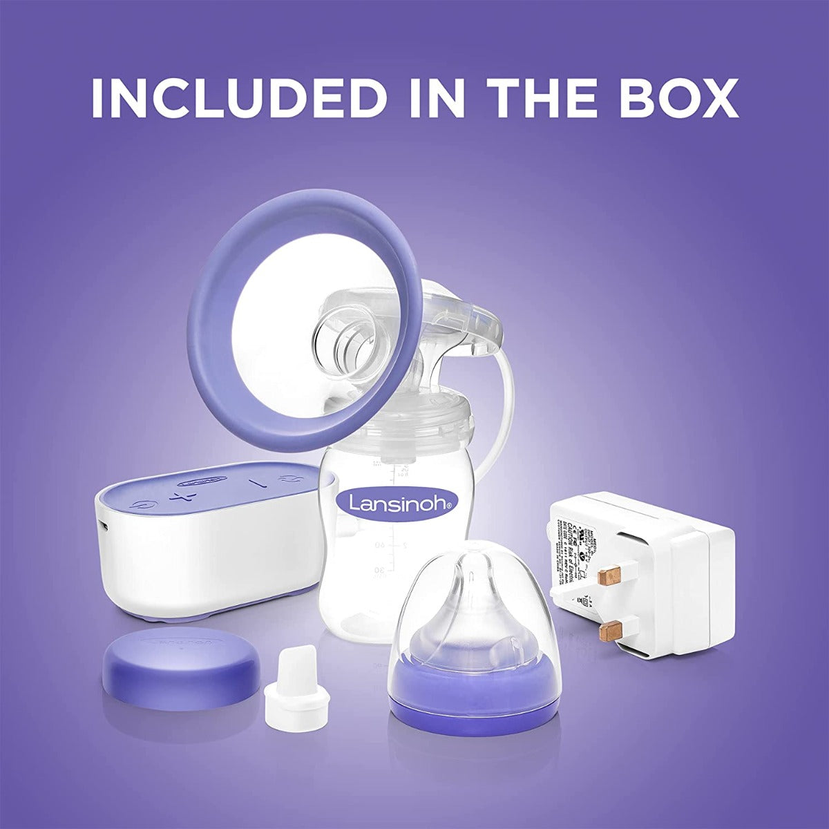 Lansinoh  Compact Single Electric Breast Pump Lansinoh Yallatoys