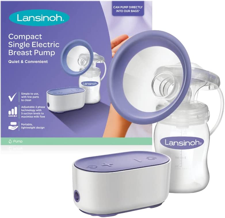 Lansinoh  Compact Single Electric Breast Pump Lansinoh Yallatoys