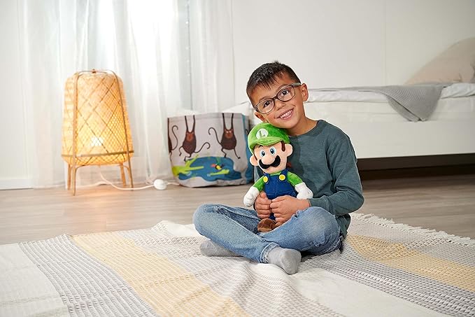 30cm Luigi Soft Toy Front