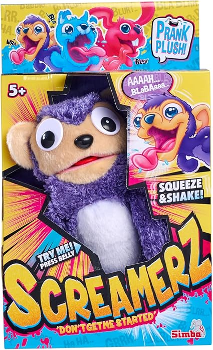 30cm Screamerz Monkey Toy Front View