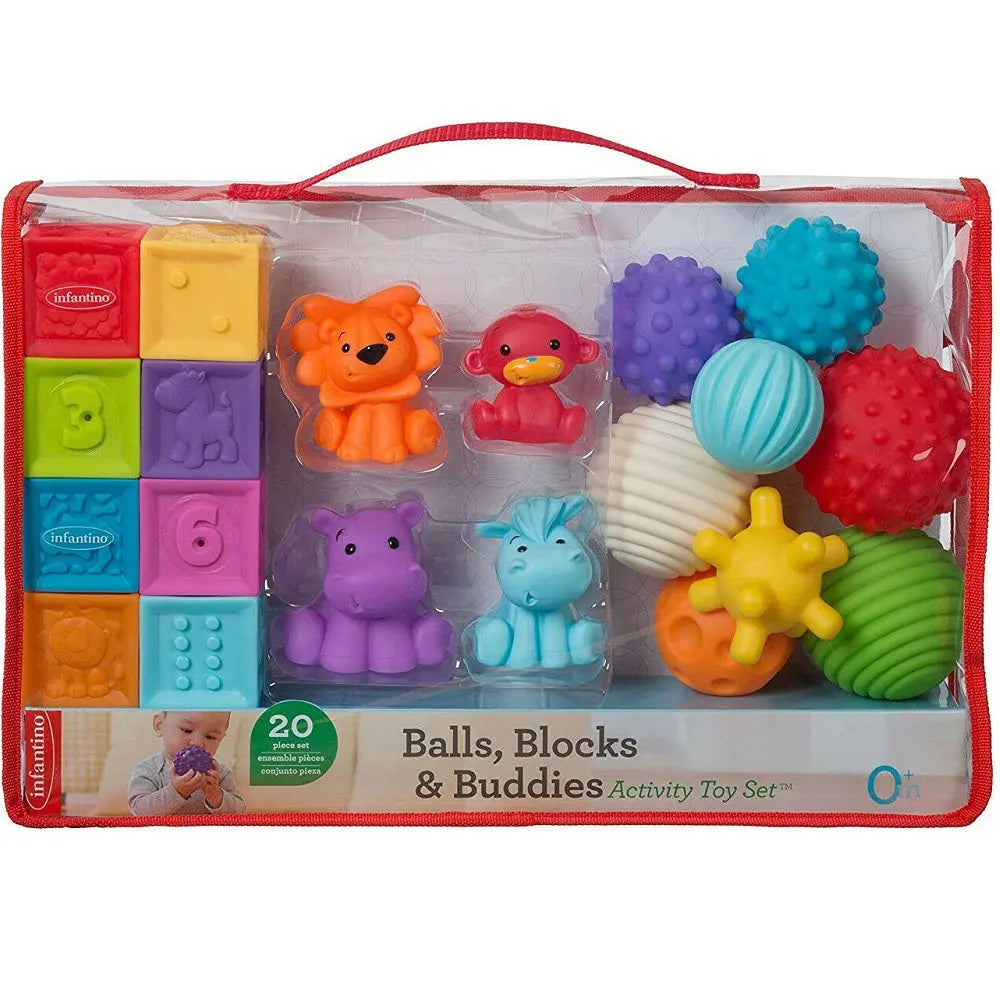 Infantino Senso' Balls Blocks & Buddies Infantino Yallatoys