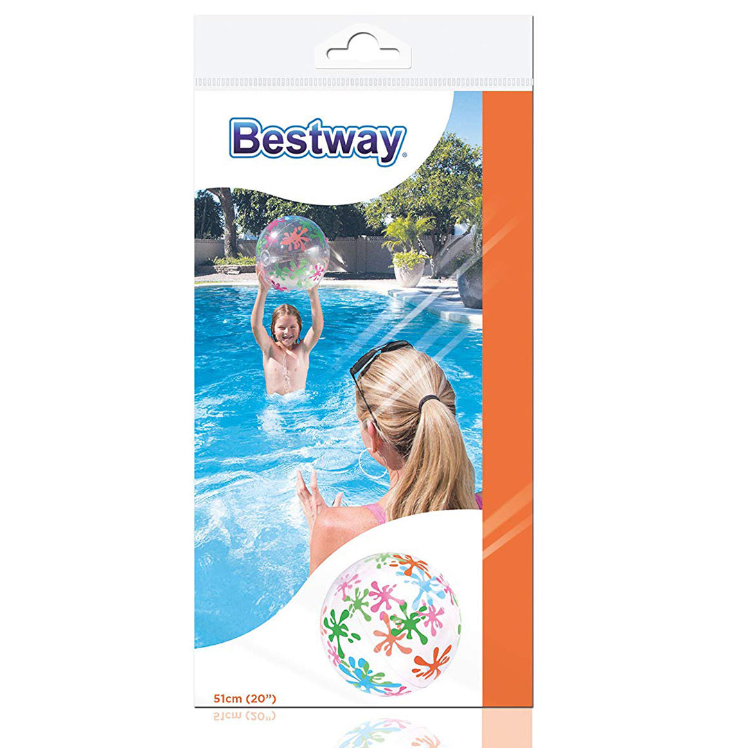 Buy Bestway Designer Beach Ball 51cm (Sold Separately Subject to Availability) | Yallatoys.com