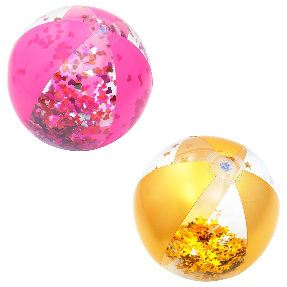 Buy Bestway 41Cm Glitter Fusion Beach Ball (Sold Separately Subject to availability) | Yallatoys.com