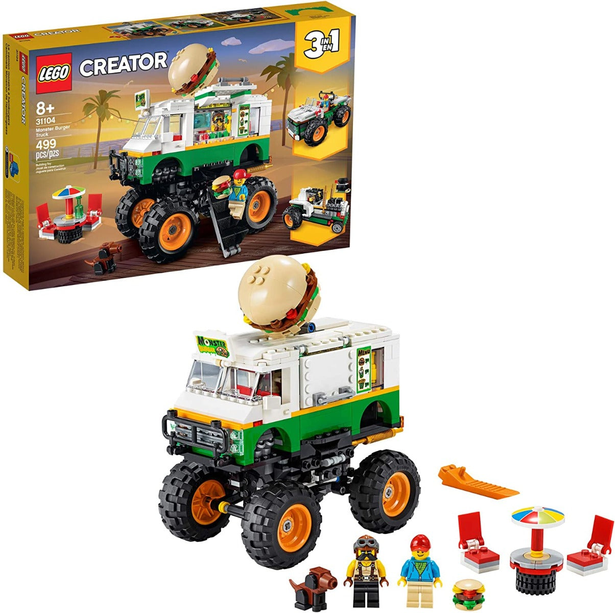Buy Lego Monster Burger Truck | Yallatoys.com