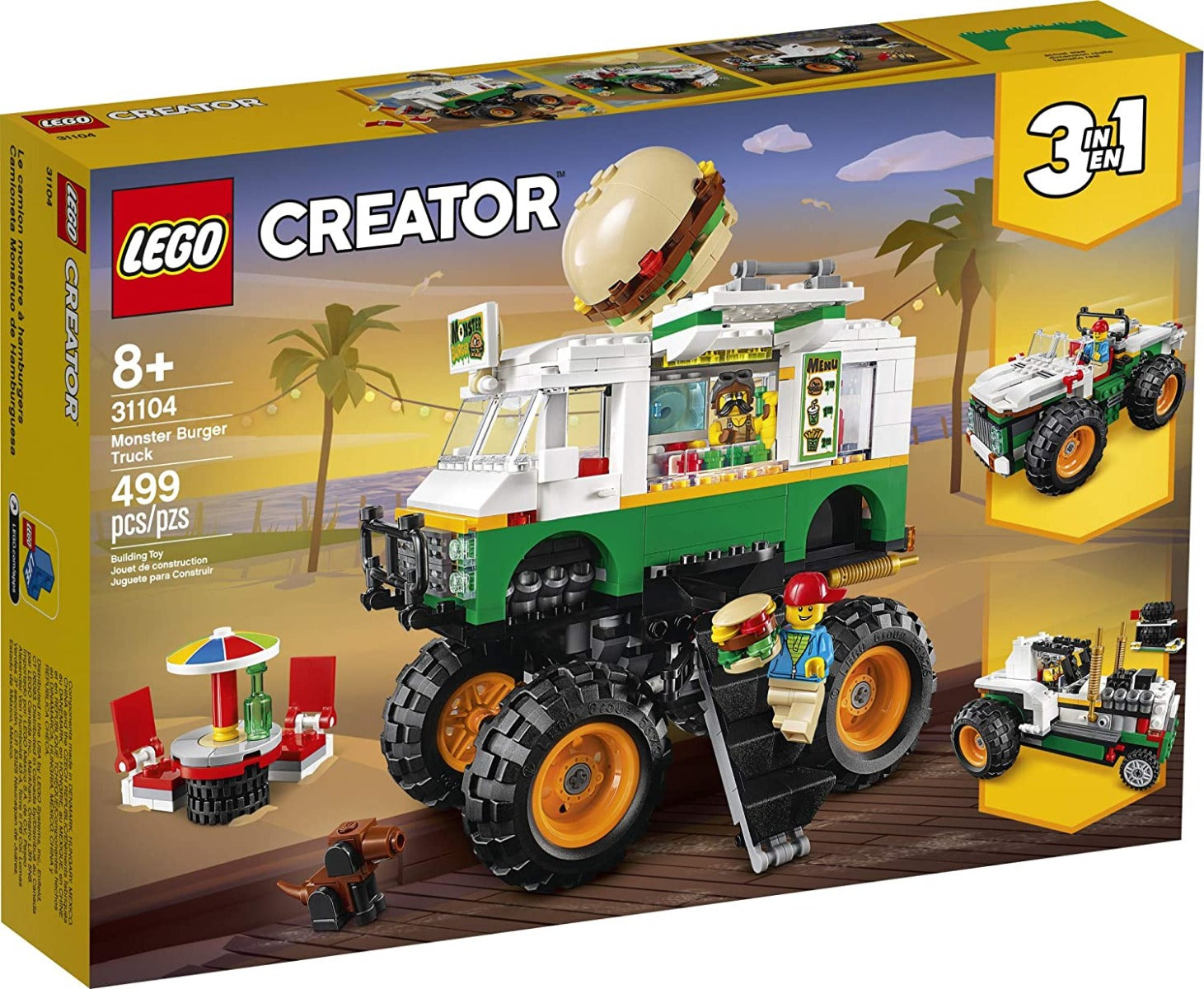 Buy Lego Monster Burger Truck | Yallatoys.com