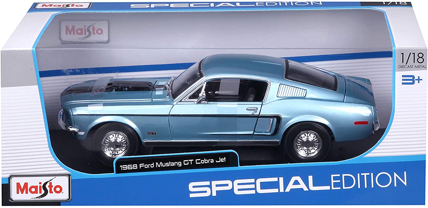 Buy Maisto Ford Mustang Gt Cobra Jet Fb 1968 | Yallatoys.com