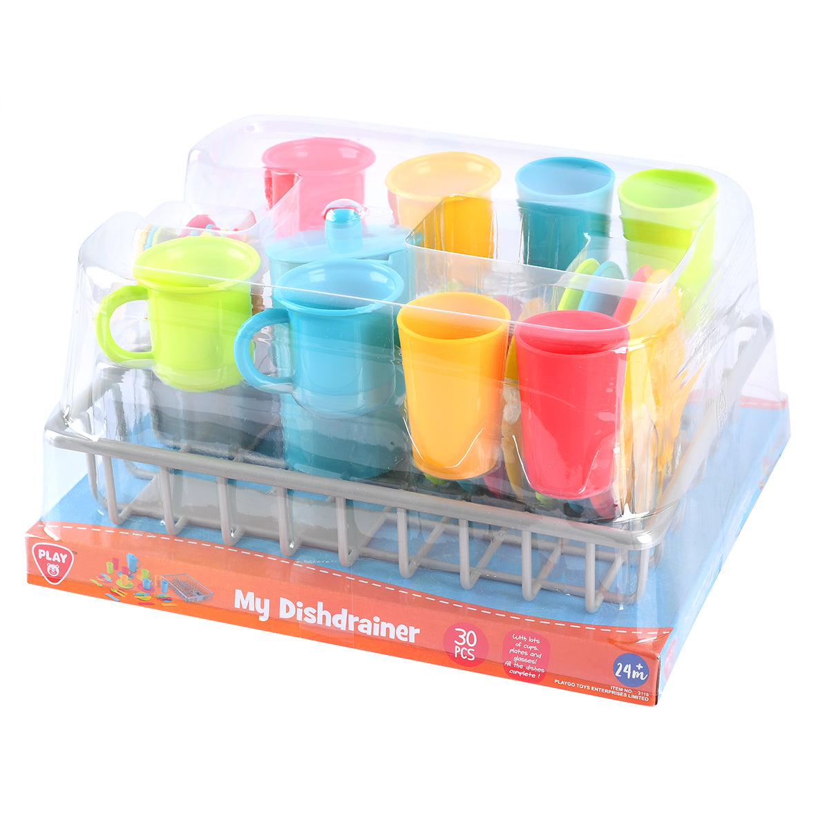 Playgo My Dish Drainer 30Pcs Playgo Yallatoys