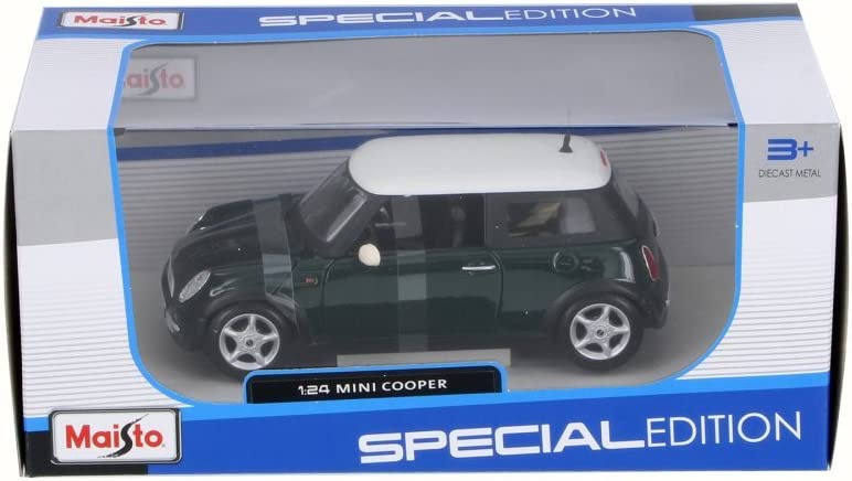 Buy Maisto Mini Cooper Hard Top Green Diecast Model Toy Car | Yallatoys.com