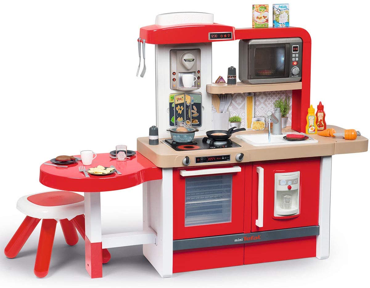 Buy Smoby Red Tefal Gourmet Large Play Kitchen | Yallatoys.com