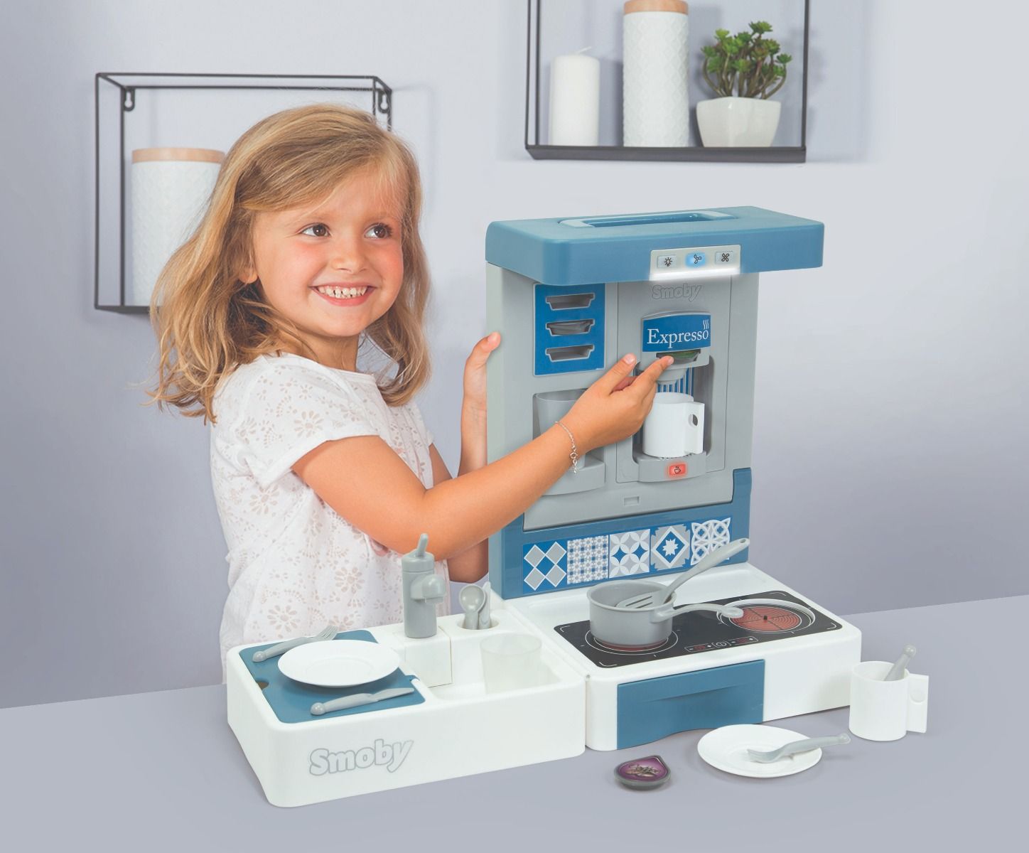 Buy Smoby Cook & Go Kitchen Light & Sound | Yallatoys.com