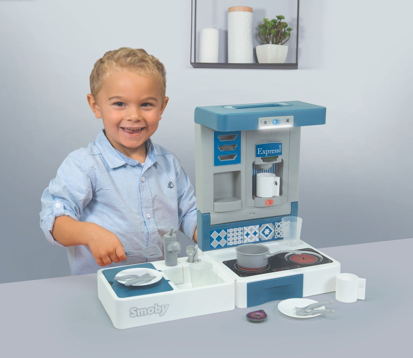 Buy Smoby Cook & Go Kitchen Light & Sound | Yallatoys.com