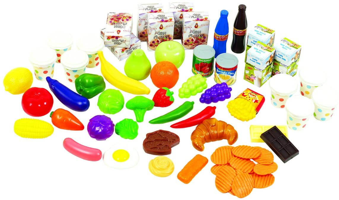 Buy Playgo My Food Collection 61 Pieces | Yallatoys.com