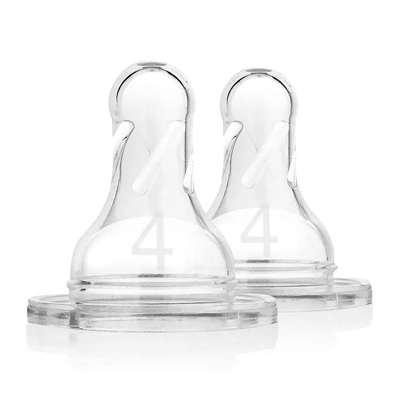 Dr.Browns Level 4 Silicone Narrow Nipple  2 Pack Dr Browns Yallatoys