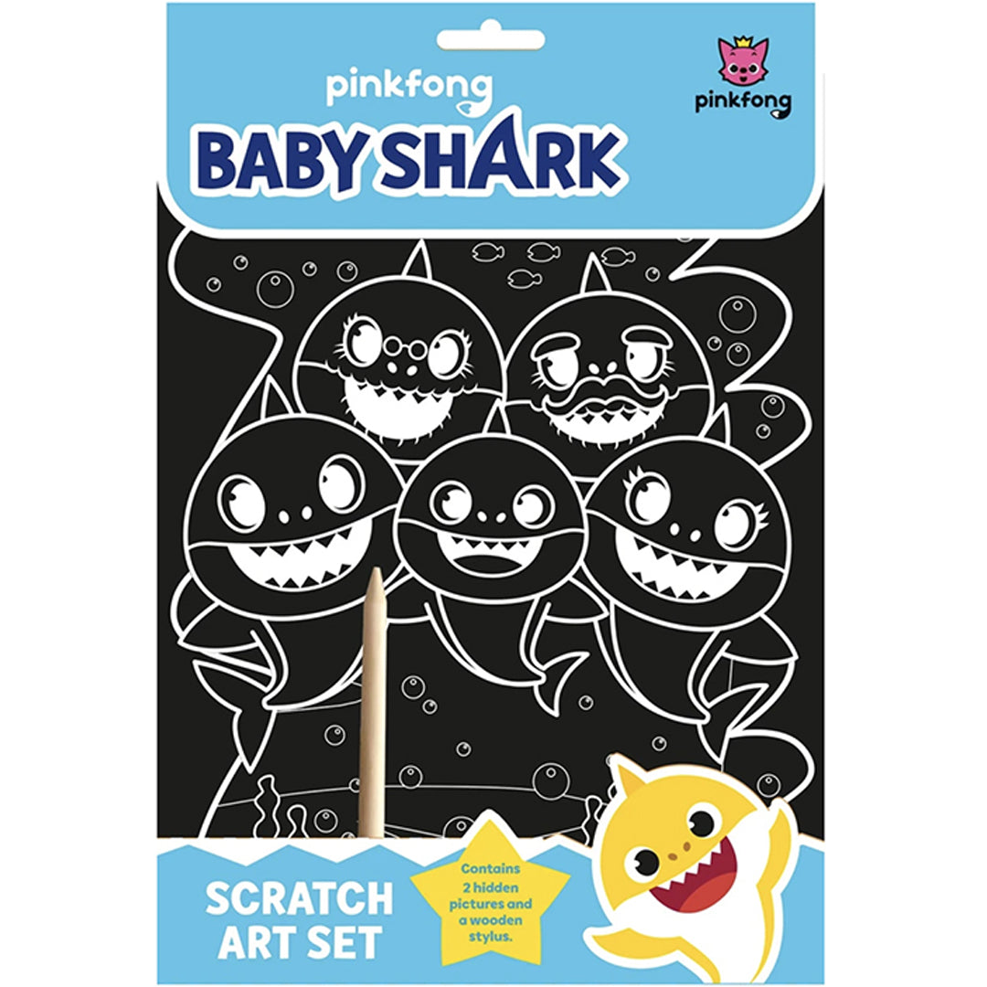 Buy Alligator Baby Shark Scratch Art Set | Yallatoys.com