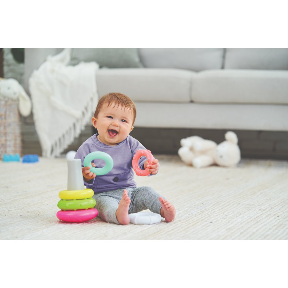 Infantino Rock N Rings Pink Infantino Yallatoys