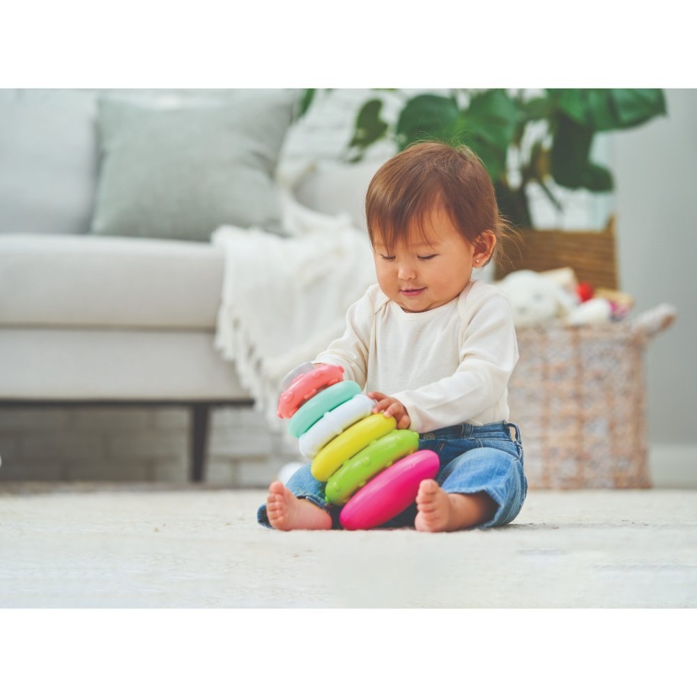 Infantino Rock N Rings Pink Infantino Yallatoys