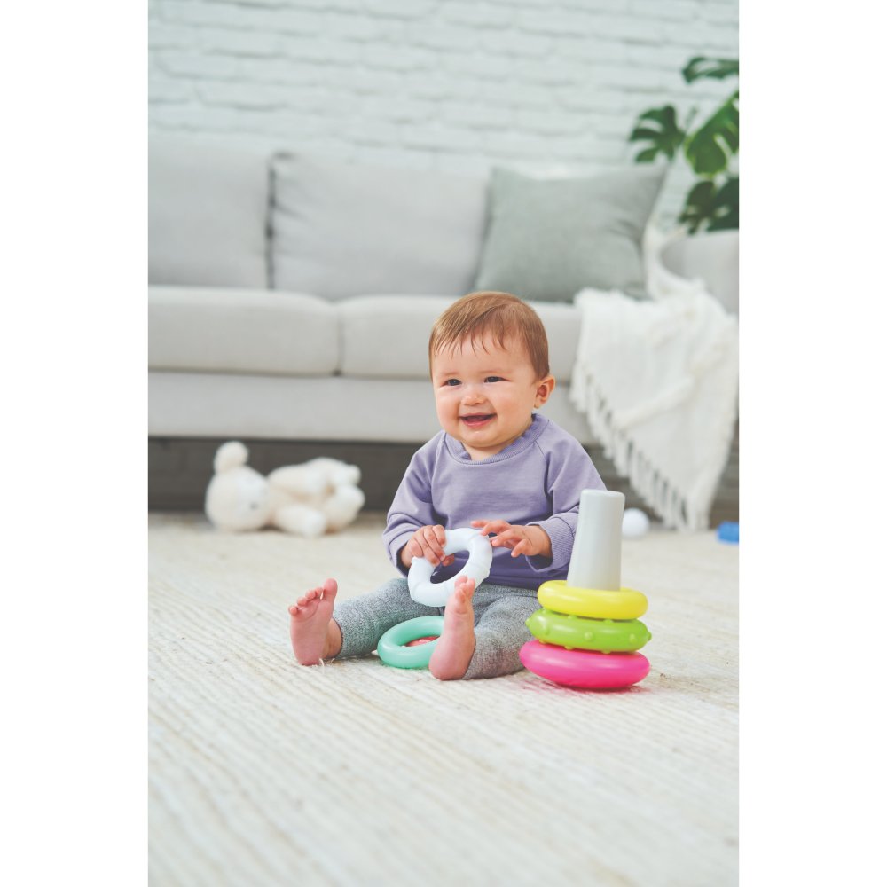 Infantino Rock N Rings Pink Infantino Yallatoys