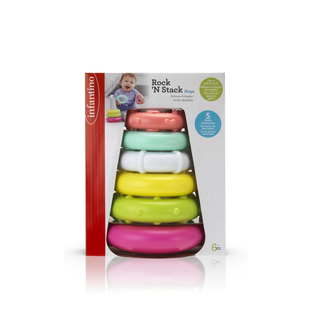 Infantino Rock N Rings Pink Infantino Yallatoys