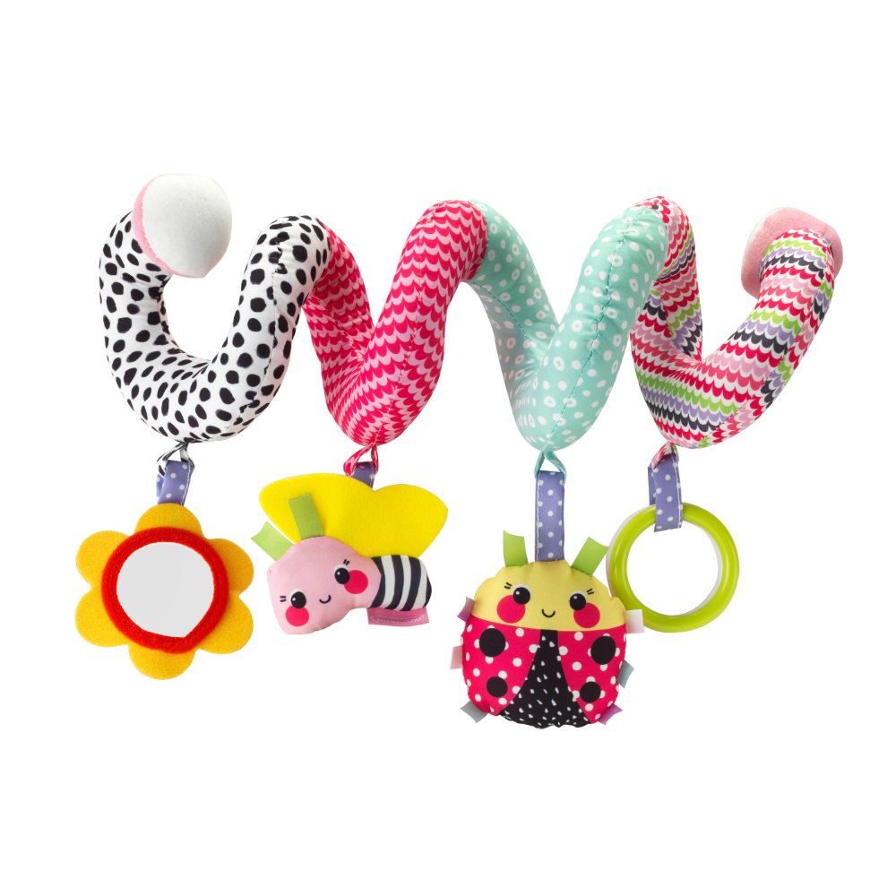 Infantino Spiral Activity Toy Pink Infantino Yallatoys