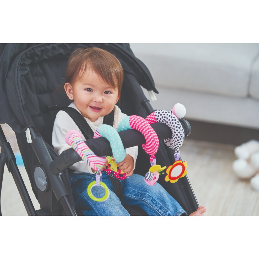 Infantino Spiral Activity Toy Pink Infantino Yallatoys