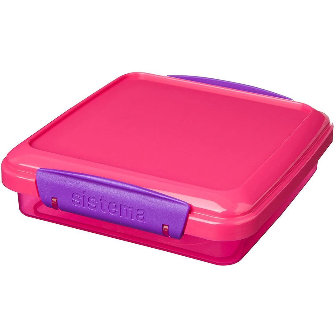 Buy Sistem 450ml Sandwich Box Colored (Sold Separately Subject to Availability) | Yallatoys.com