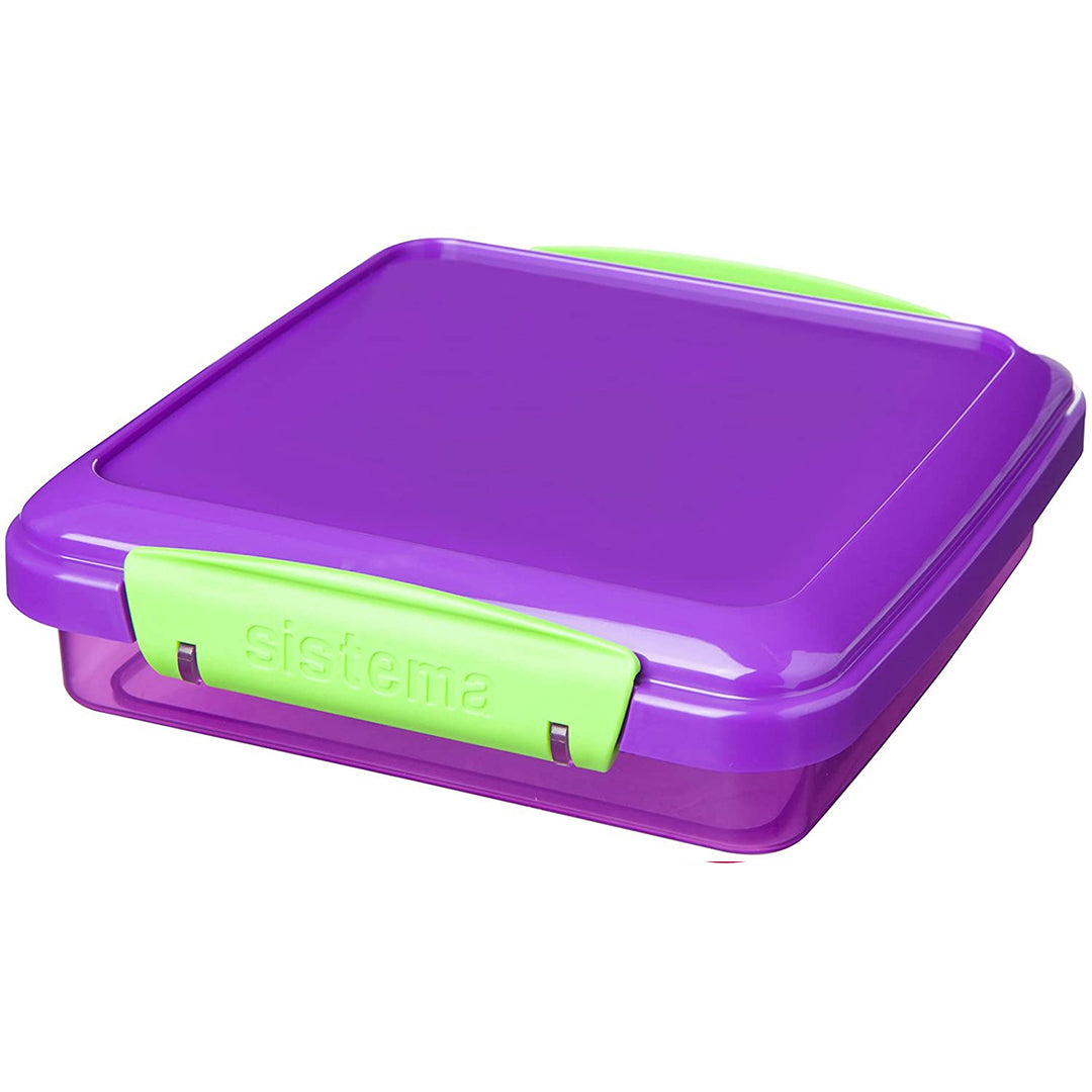 Buy Sistem 450ml Sandwich Box Colored (Sold Separately Subject to Availability) | Yallatoys.com