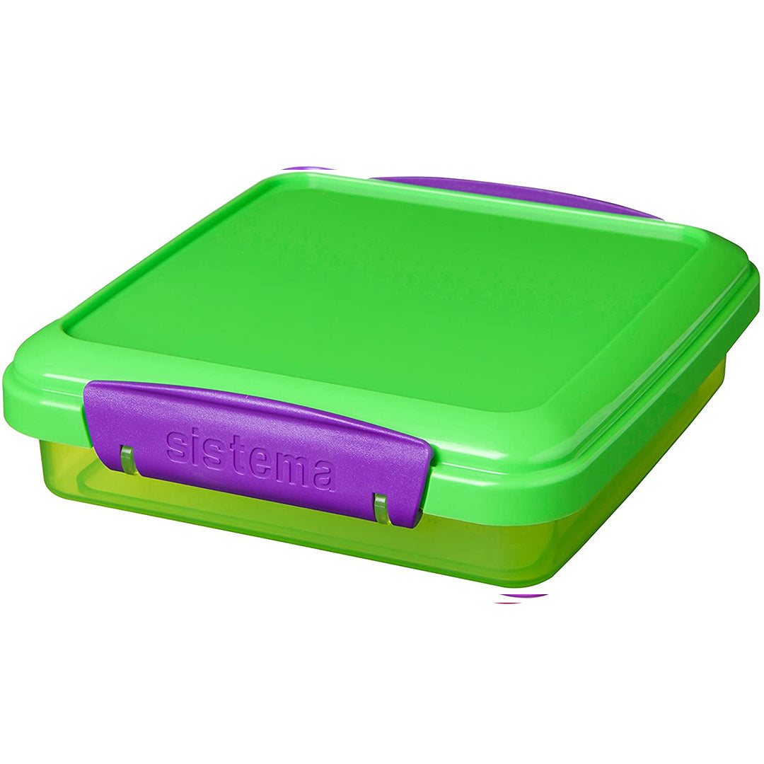 Buy Sistem 450ml Sandwich Box Colored (Sold Separately Subject to Availability) | Yallatoys.com