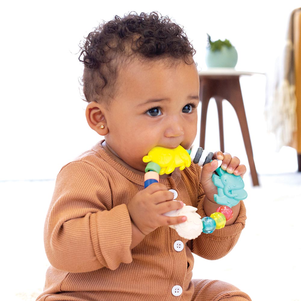 Infantino Busy Beads Rattle & Teether Infantino Yallatoys