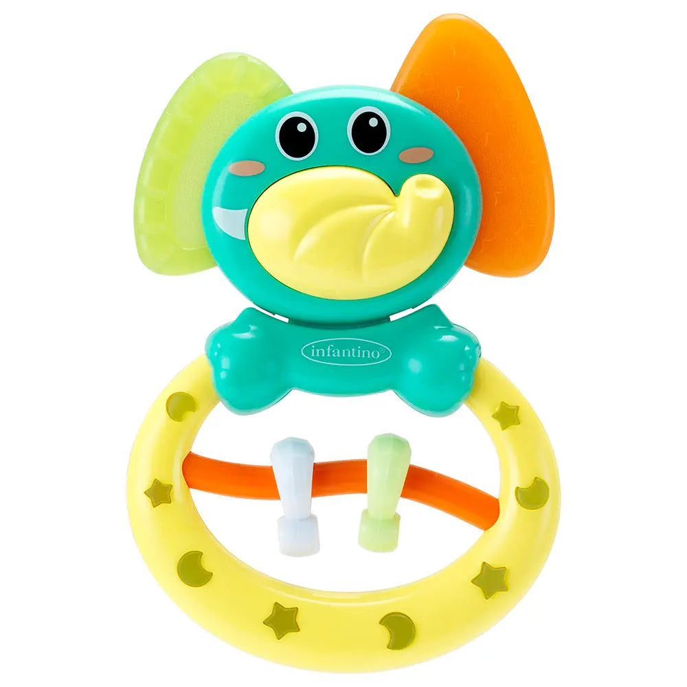 Infantino Rattle & Teether Elephant Infantino Yallatoys