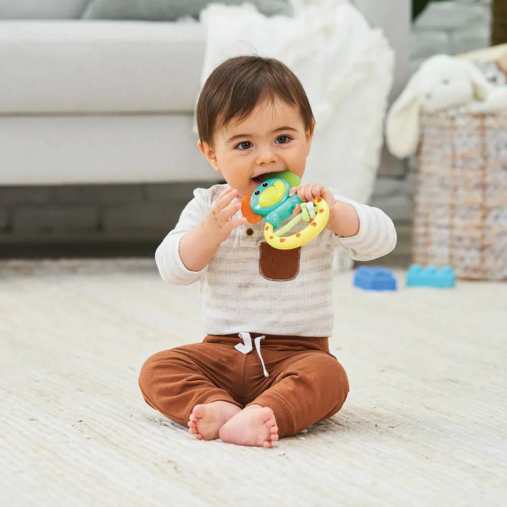 Infantino Rattle & Teether Elephant Infantino Yallatoys