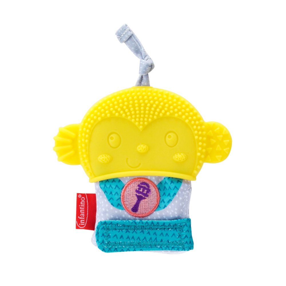 Infantino Rattle & Crinkle Teething Mitten Infantino Yallatoys
