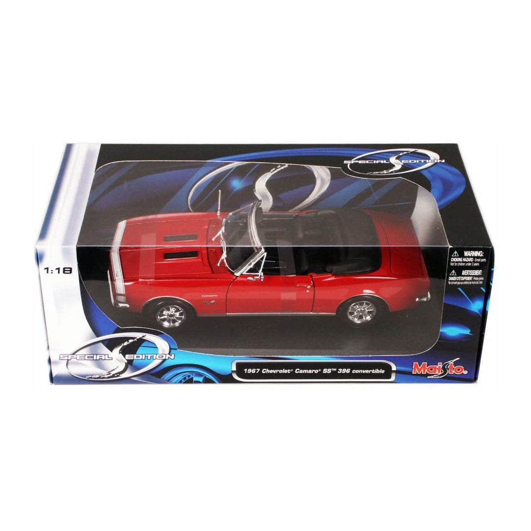 Buy Maisto 1967 Chevy Camaro Ss 396 Convertible Die Cast Car | Yallatoys.com