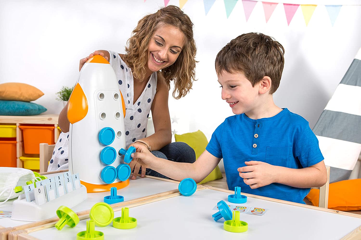 Buy Miniland Educational The Rocket 10 Arithmetic Game for Children | Yallatoys.com
