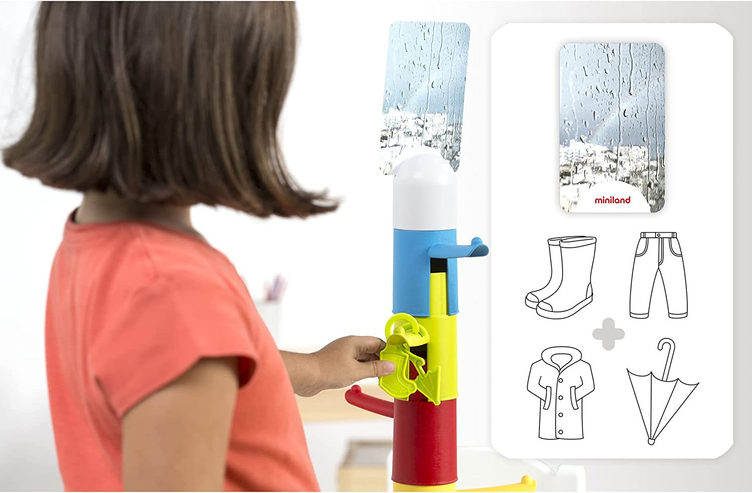 Buy Miniland Educational Sorting Clothes Hanger | Yallatoys.com