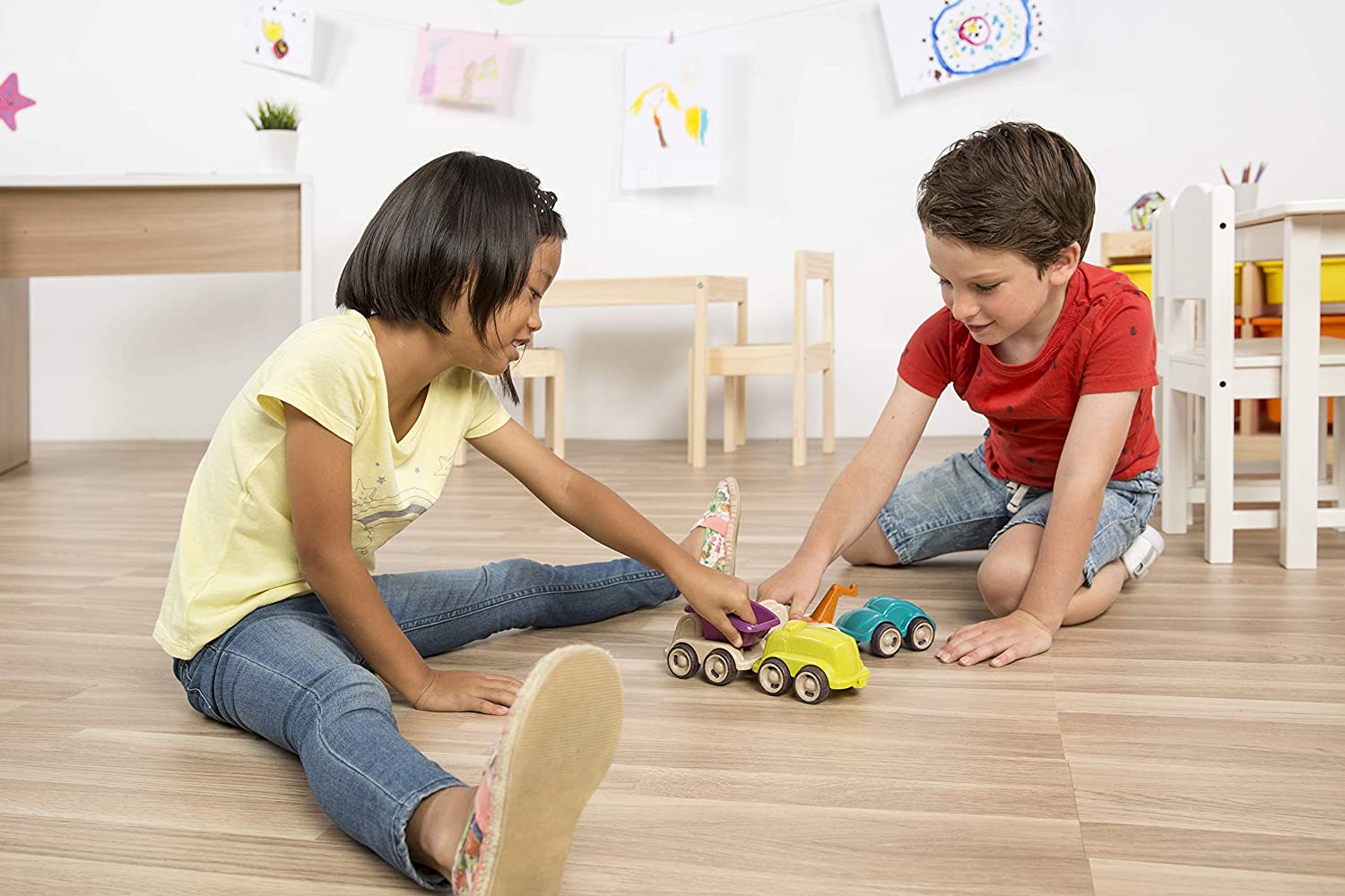 Buy Miniland ECO Minimobile 12cm 5pcs Cars | Yallatoys.com