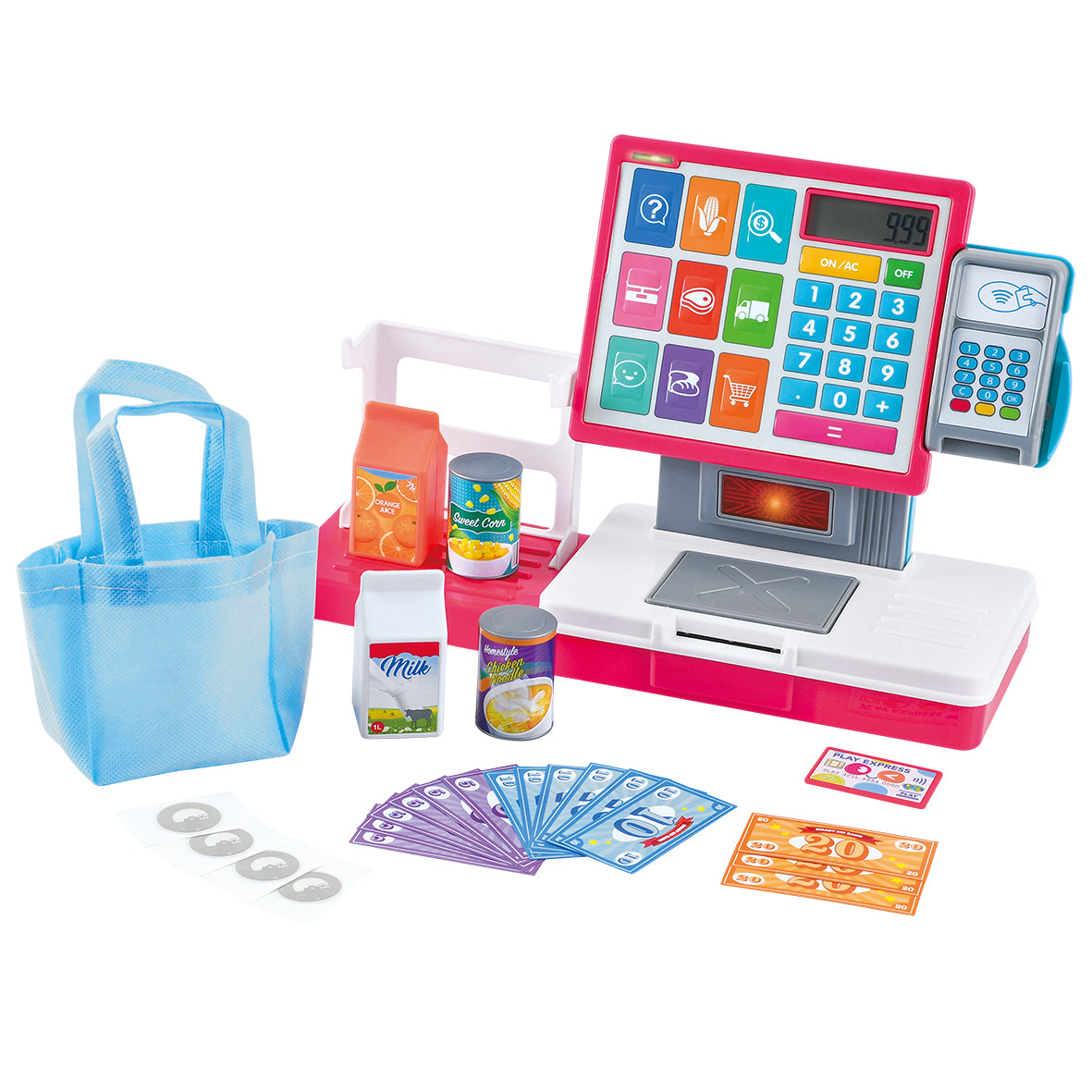 Playgo Self Checkout Counter 27Pcs Playgo Yallatoys