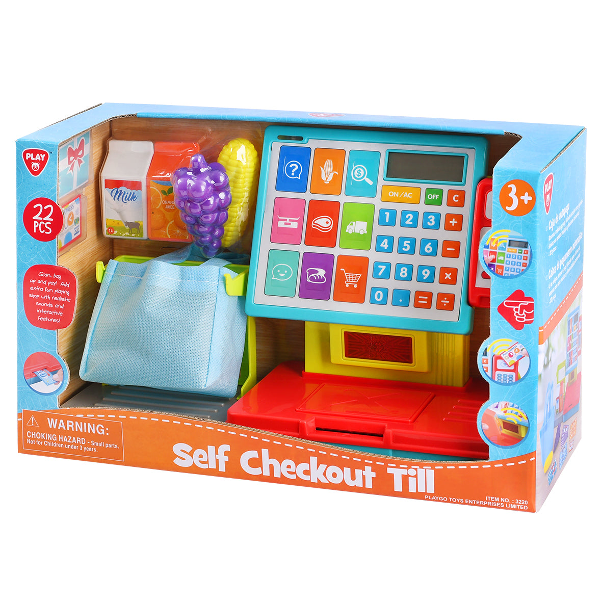 Playgo Self Checkout Till 22Pcs Playgo Yallatoys