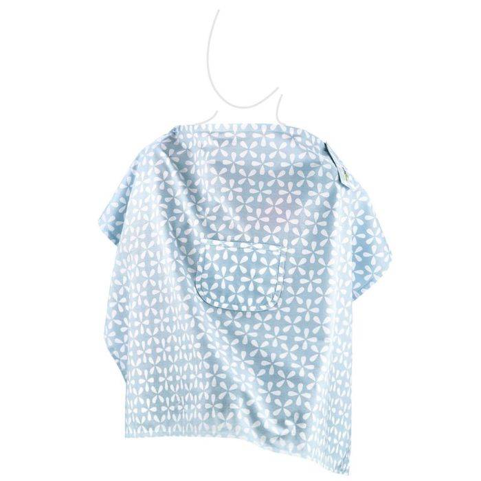 Babyjem Nursing Apron With Pocket  Blue Babyjem Yallatoys