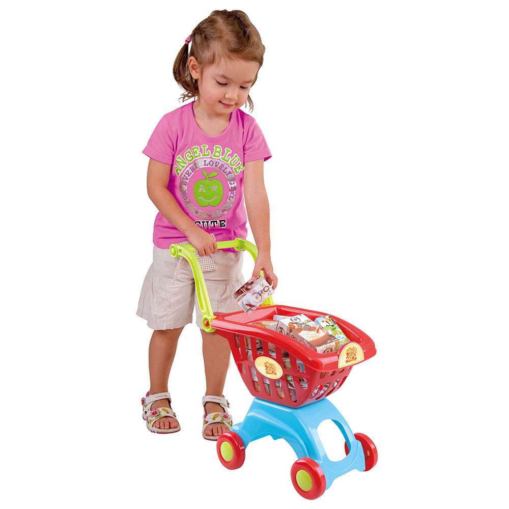Buy Playgo Shopping Cart 18pcs | Yallatoys.com