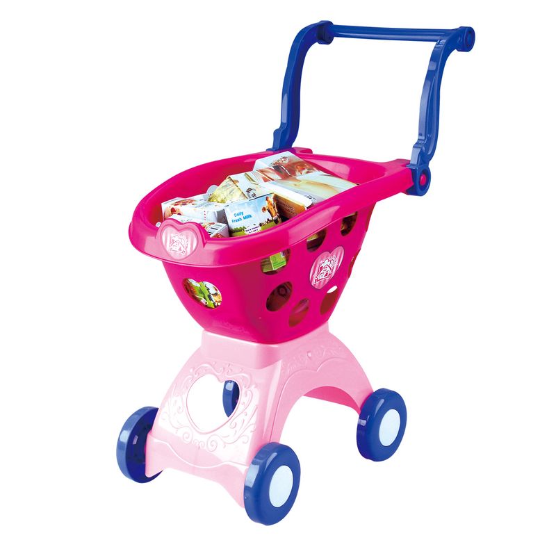 Buy Playgo Shopping Cart - 18 Pcs | Yallatoys.com