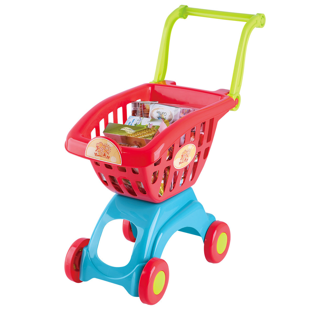 Playgo Shopping Cart 18Pcs Set Playgo Yallatoys
