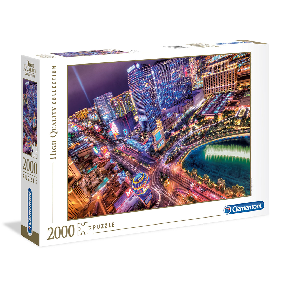 Buy Clementoni Las Vegas-Puzzle 2000 pieces | Yallatoys.com
